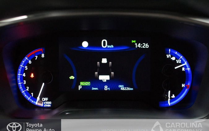 Toyota Corolla cena 96600 przebieg: 48261, rok produkcji 2019 z Piastów małe 121